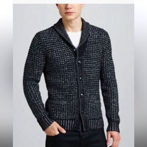 Rag & Bone x Target Neiman Marcus Collaboration Gray Wool-Blend Cardigan Sz S